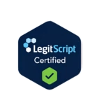 LegitScript certified seal