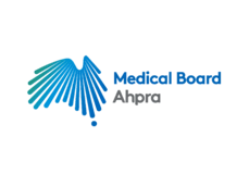Medical Board of Australia and Ahpra logo