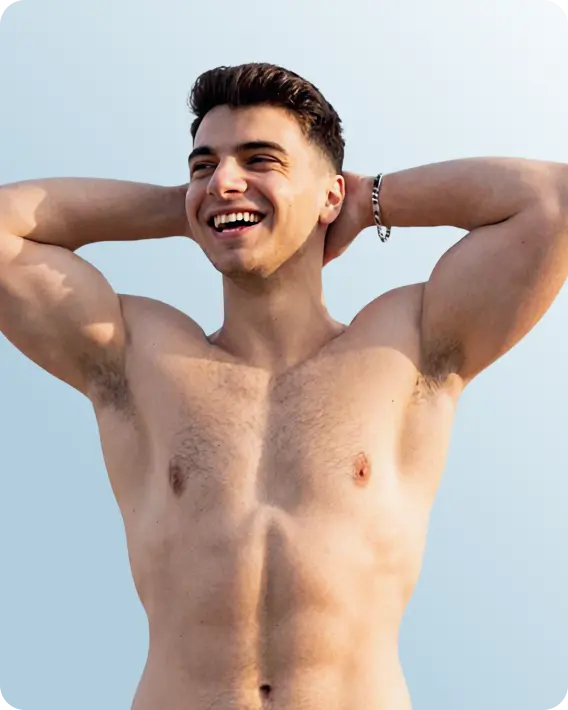 Smiling man