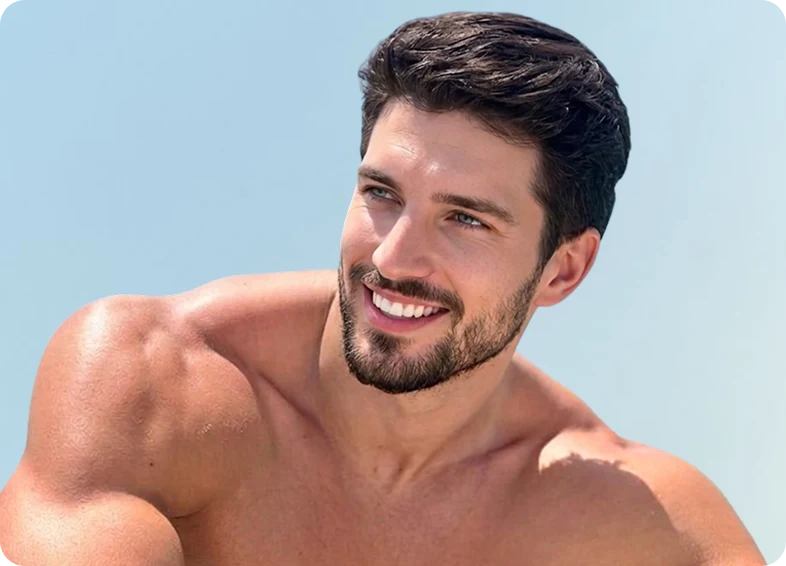 Smiling man