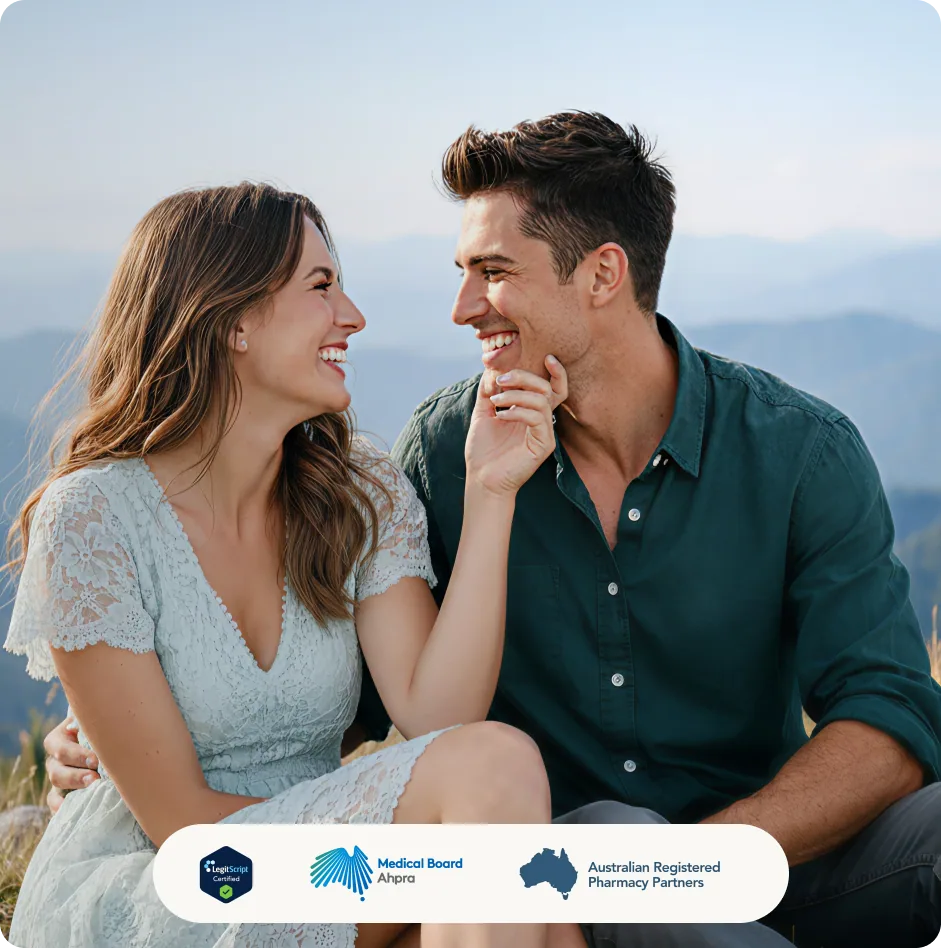 Online erectile dysfunction treatment in Australia, doctor-led telehealth.